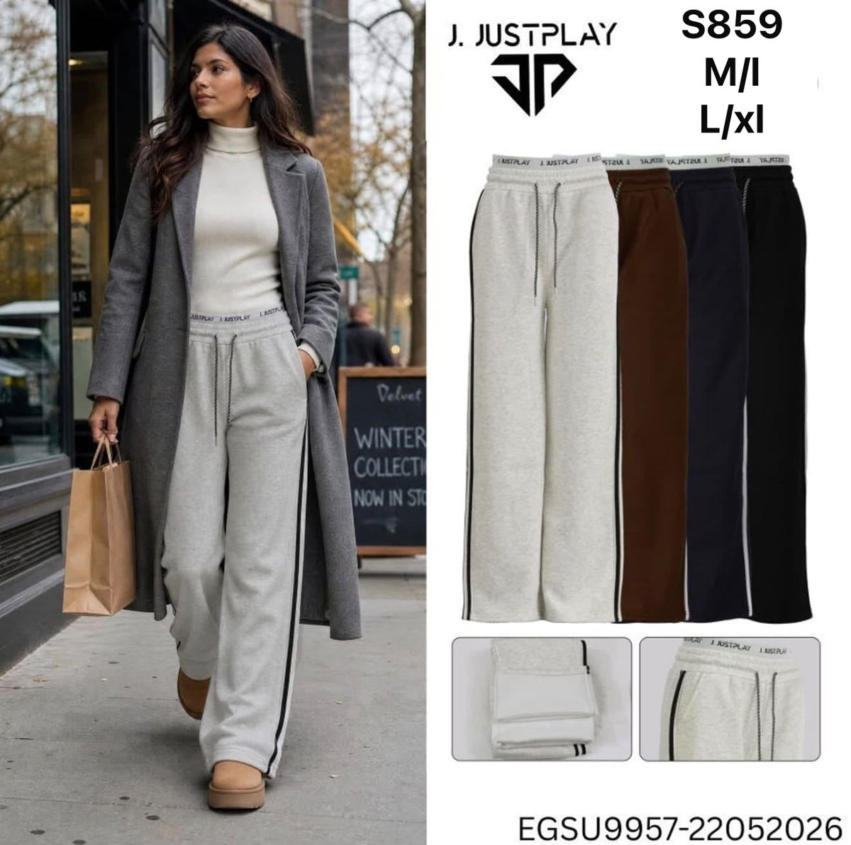Pantalón corte Pants para Dama - S-859