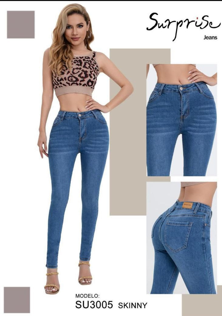 Jeans Skinny para Dama - SU3005