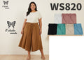 Short Pierna Ancha Talla Grande para Dama - WS820