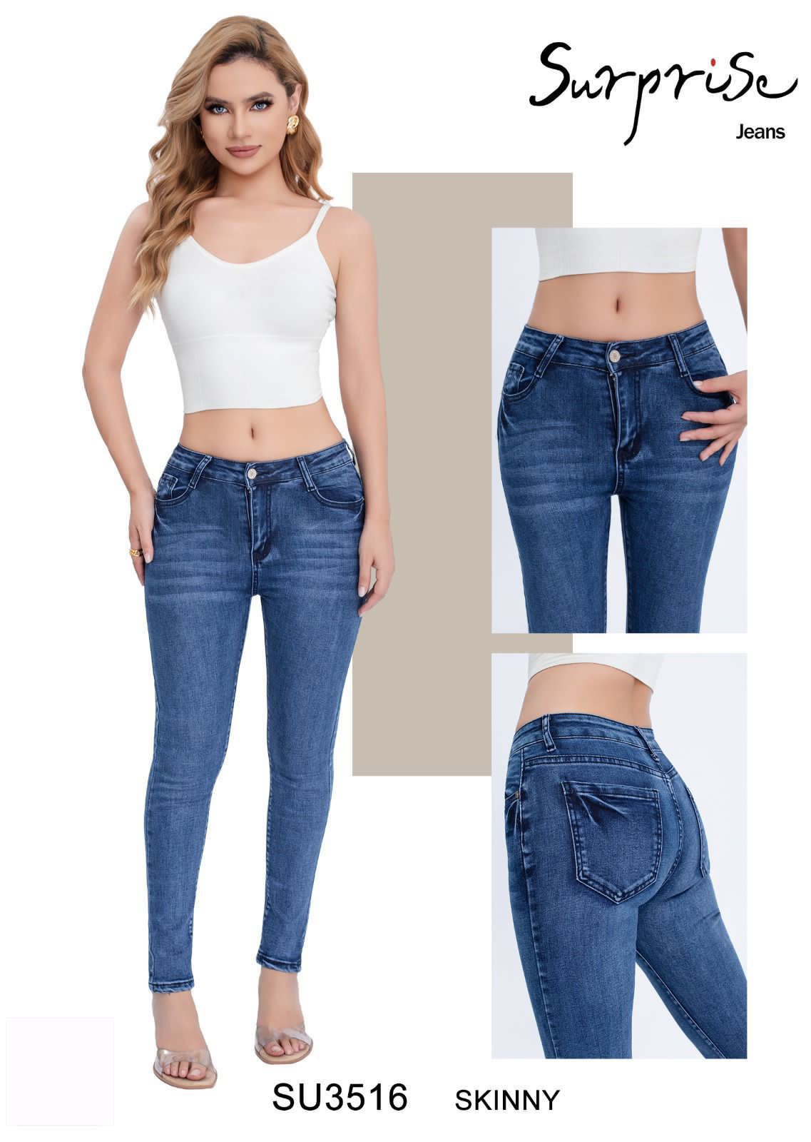 Jeans Skinny para Dama - SU3516