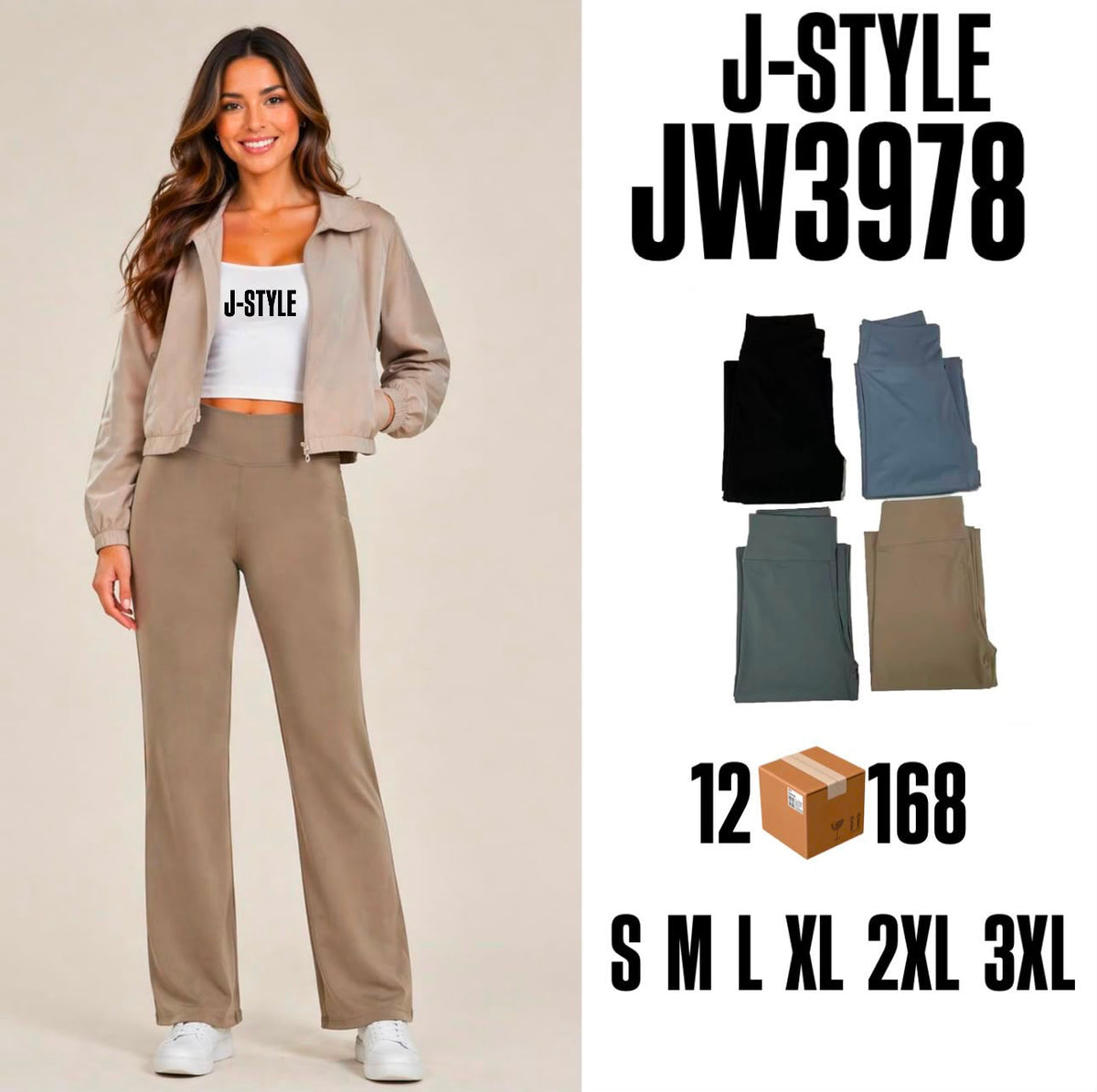JW3978 Pantalón Malla