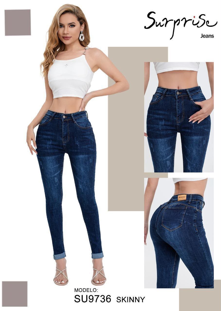 Jeans Skinny para Dama - SU9736