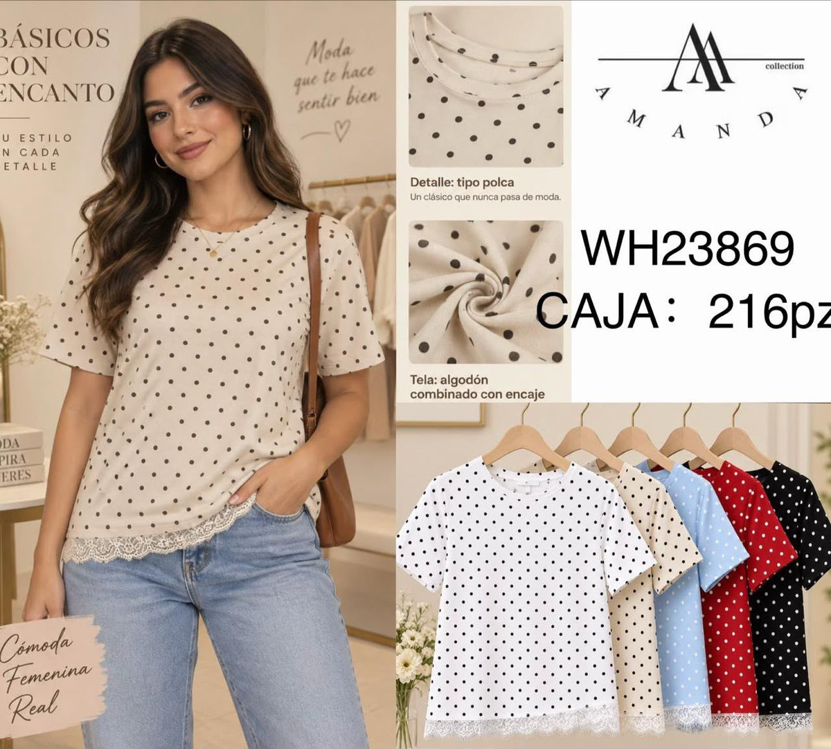 Blusa Unitalla para Dama - 23869