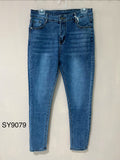 Jeans corte extra azul para Dama - SY9079