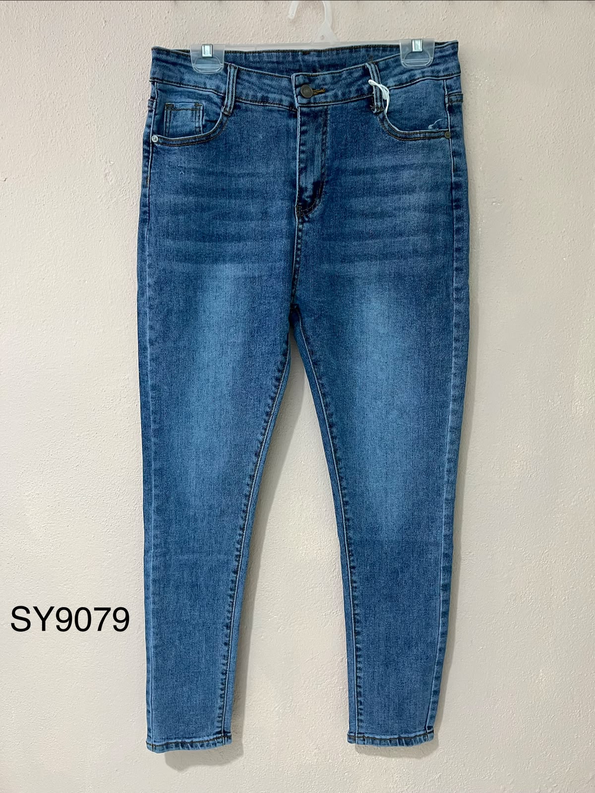 Jeans corte extra azul para Dama - SY9079
