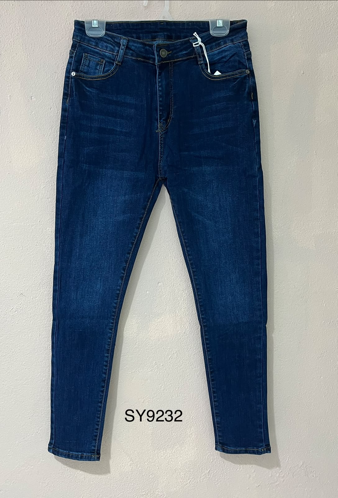 Jeans corte extra azul oscuro para Dama - SY9232
