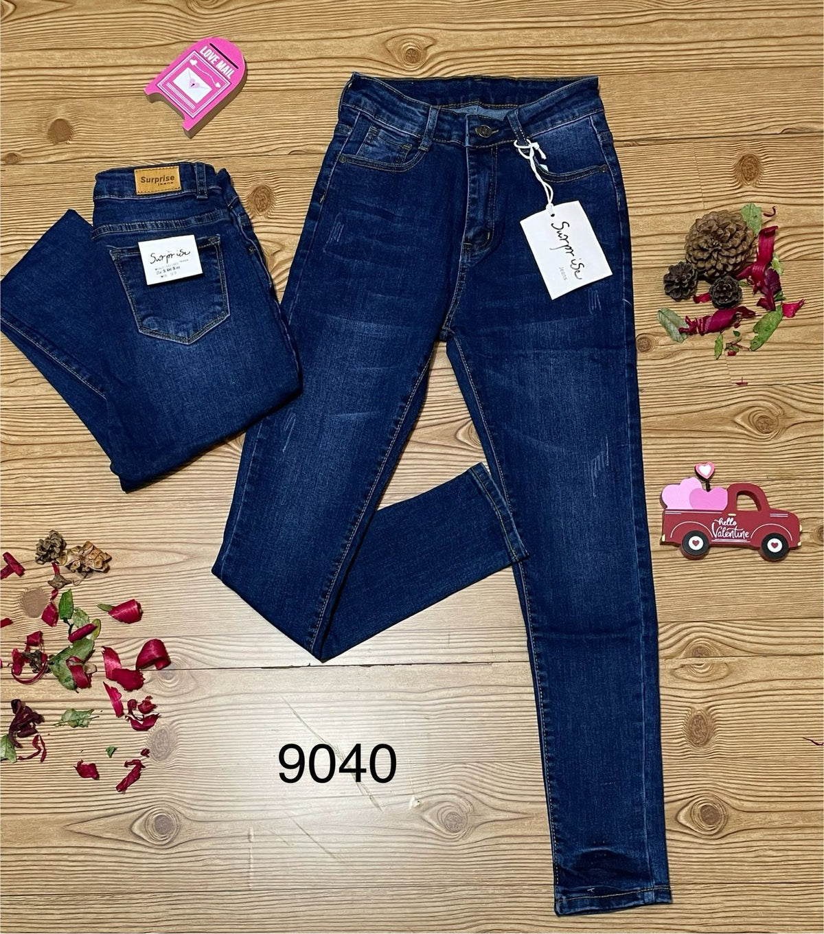 Jeans Corte Skinny Clásico para Dama - SU9040