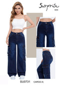 Jeans Cargo Uso Diario para Dama - SU0731