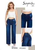 Jeans Corte Holgado para Dama - SF4055