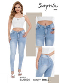 Jeans Corte Skinny Clásico para Dama - SU5504
