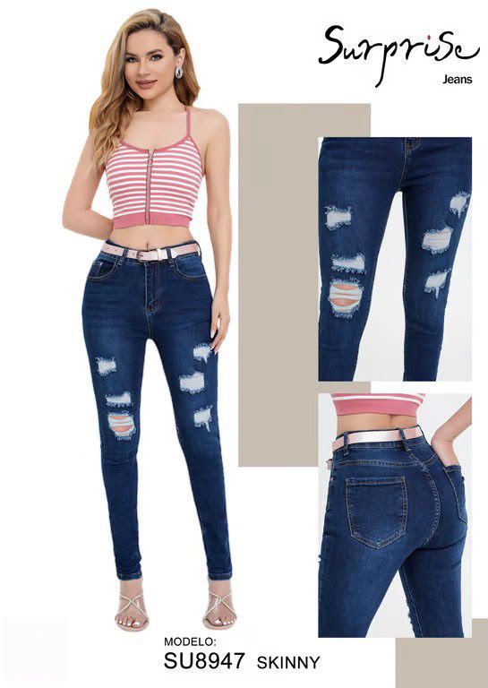 Jeans Skinny para Dama - SU8947