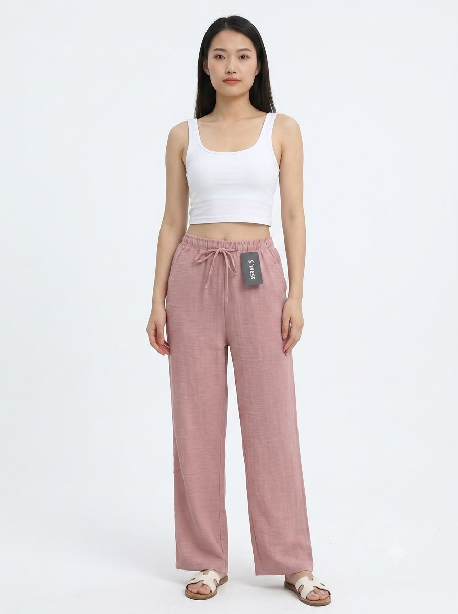 Pantalón Pierna Ancha Talla Extra Colores Vivos - M5260
