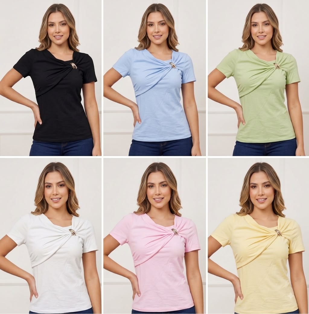Blusa Casual Moderna para Dama - 38011