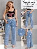 Pantalón corte Holgado Especial para Dama - SD8023