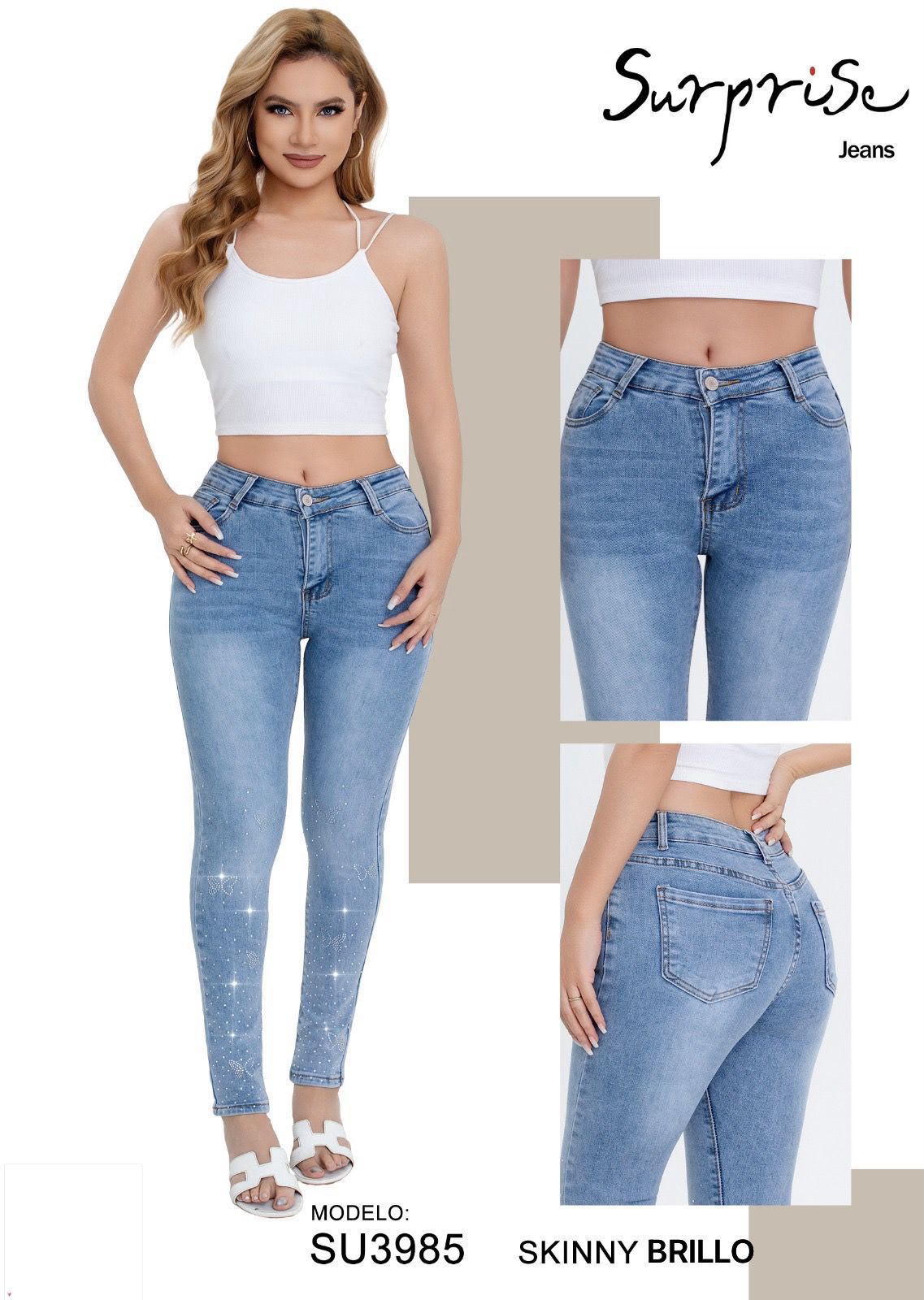 Jeans Skinny para Dama - SU3985