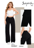 Jeans Corte Cargo para Dama - SU0657
