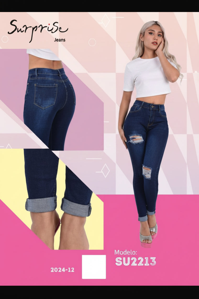 Jeans Skinny para Dama - SU2213