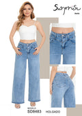 Pantalón Holgado Casual para Dama - SD8483