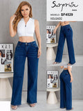 Jeans Holgado Denim Oscuro  - Modelo SF4529