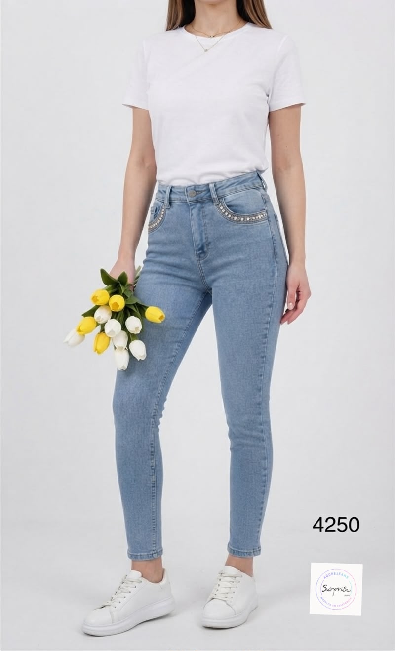 Jeans Skinny para Dama - SU4250