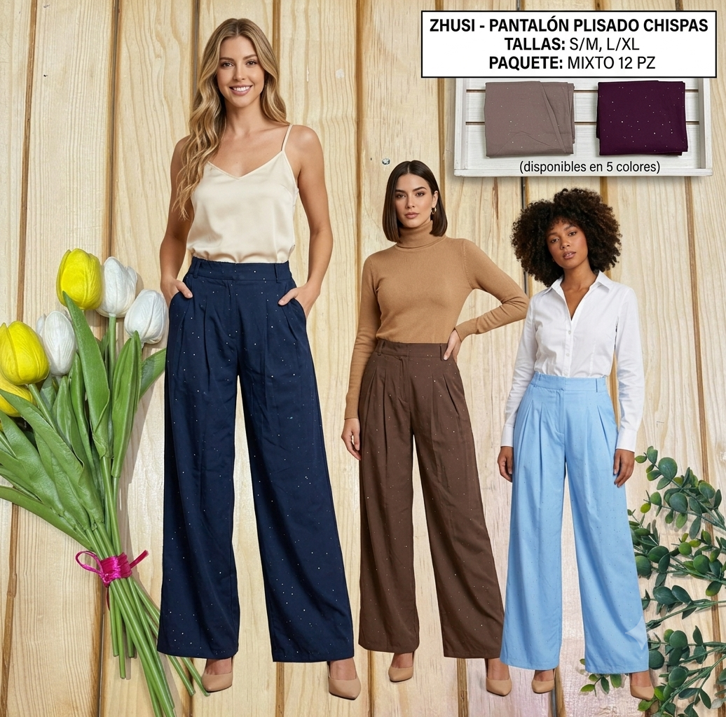 Pantalón de Vestir Elegante para Dama - BAI-10
