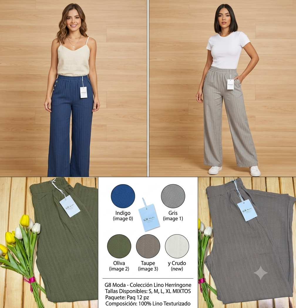 Pantalón de Vestir Elegante para Dama - D701
