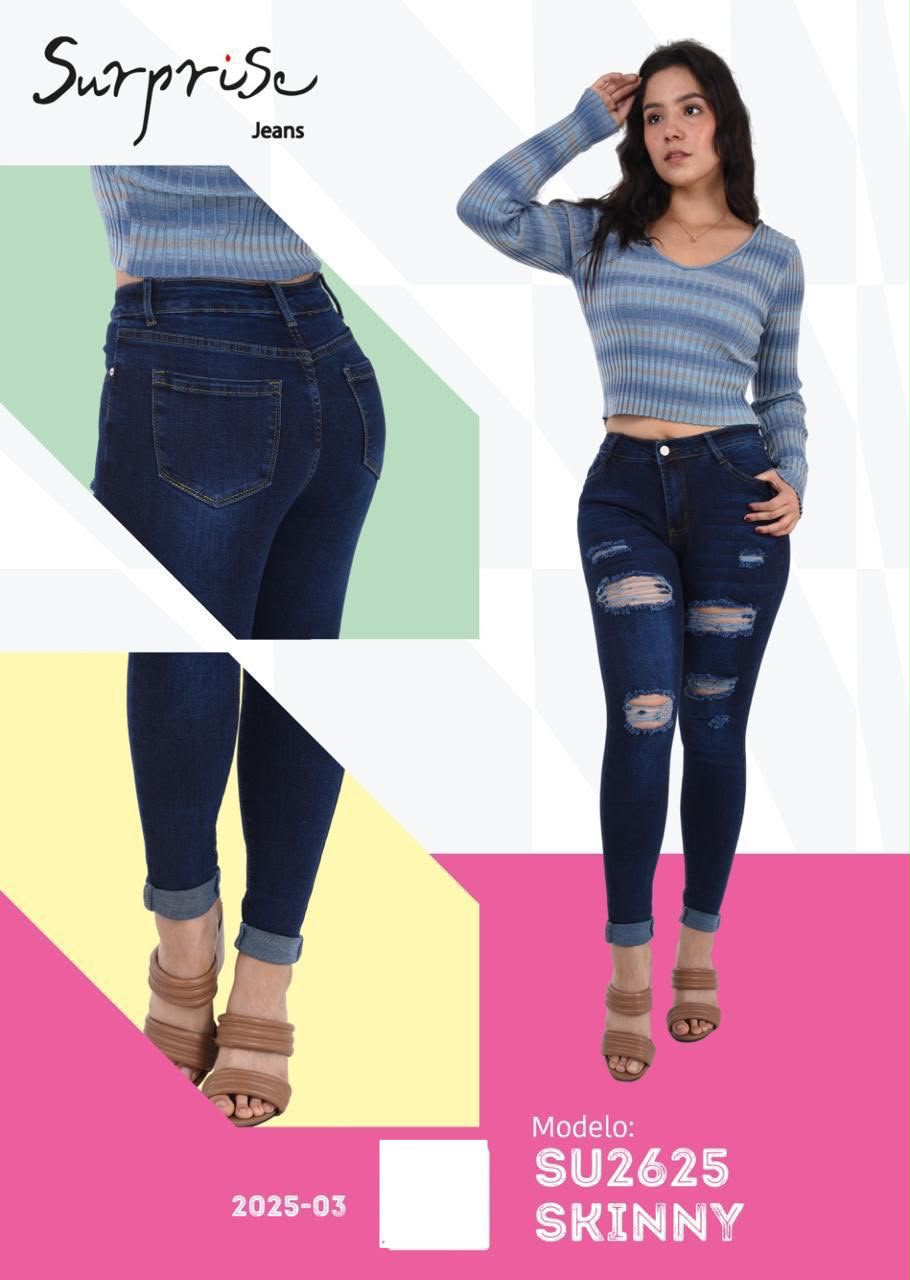 Jeans Skinny para Dama - SU2625