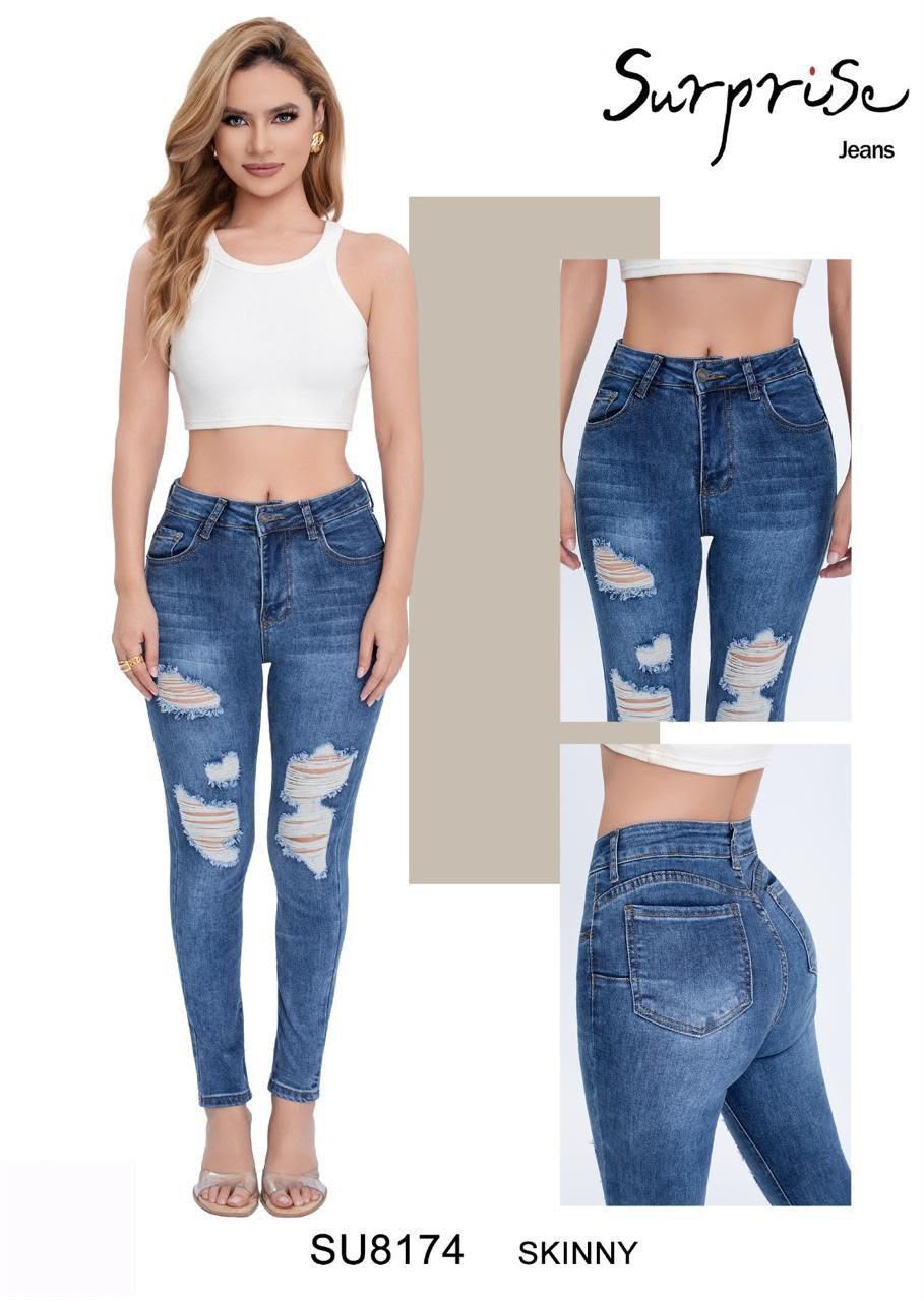 Jeans Skinny para Dama - SU8174