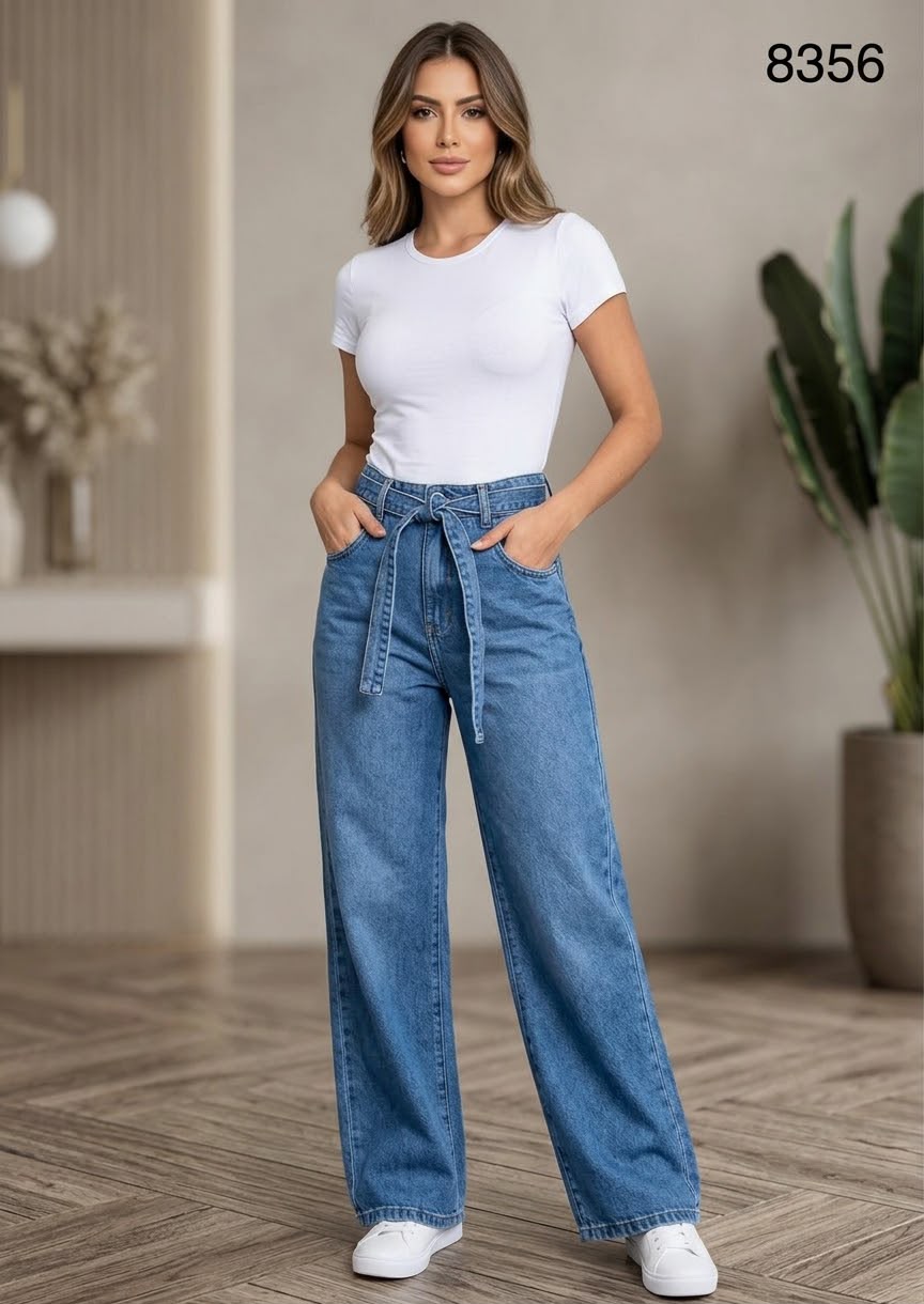 Jeans Corte Holgado  para Dama - SD8356