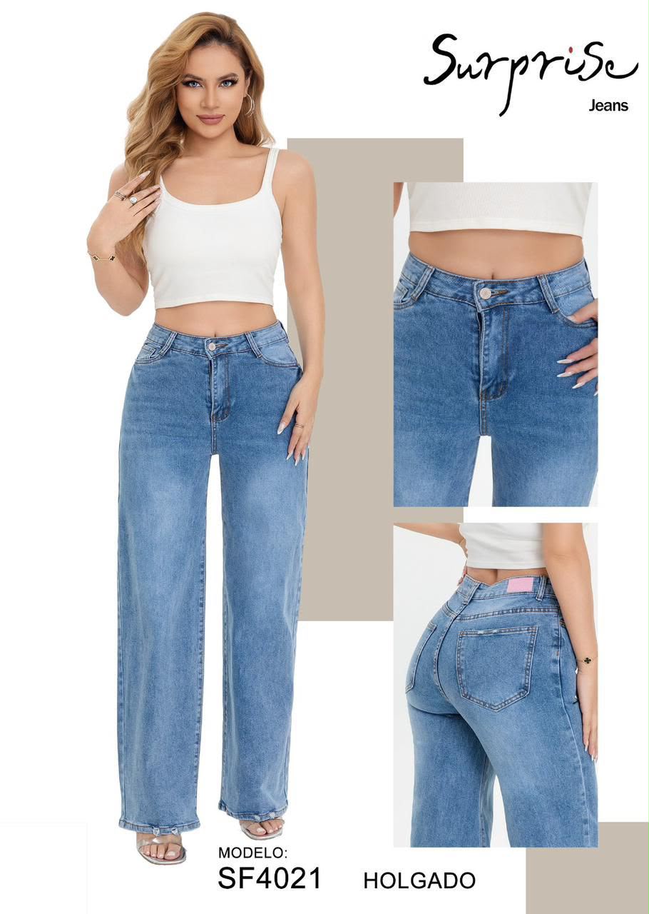 Pantalón Holgado Casual para Dama - SF4021