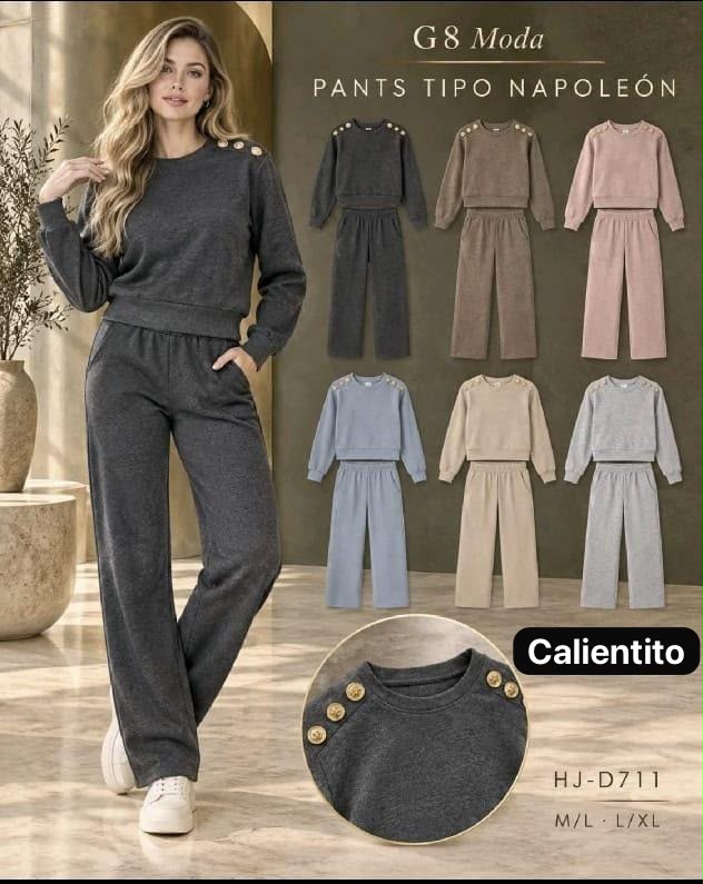Conjunto en colores para Dama - D711