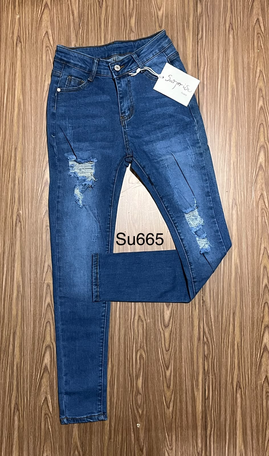 Jeans Corte Skinny para Dama - SU665