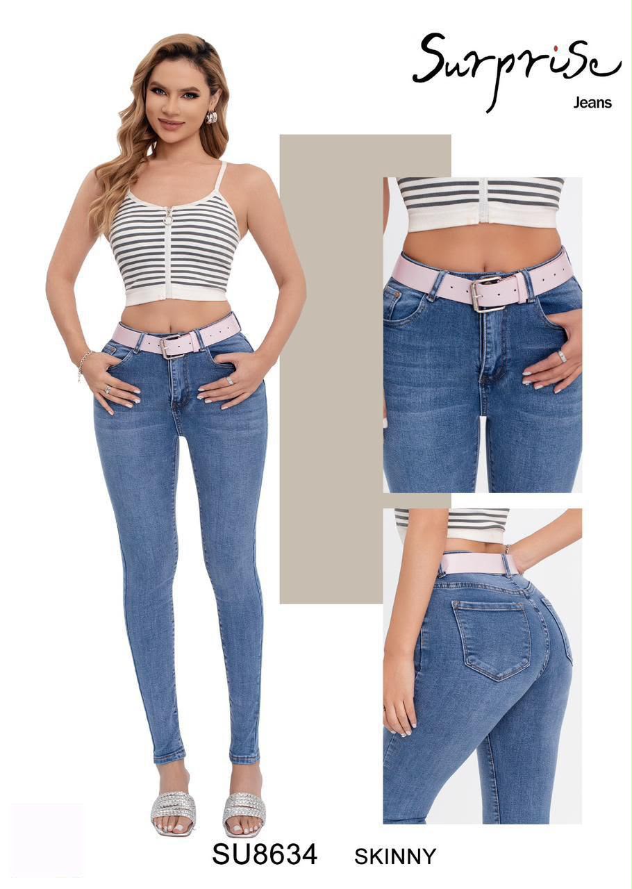 Jeans Skinny para Dama - SU8634