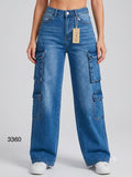 Jeans Corte Cargo para Dama - SU3360