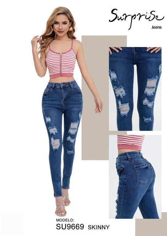 Jeans Skinny para Dama - SU9669