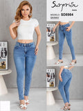 Jeans Skinny claro liso  - Modelo SD8984