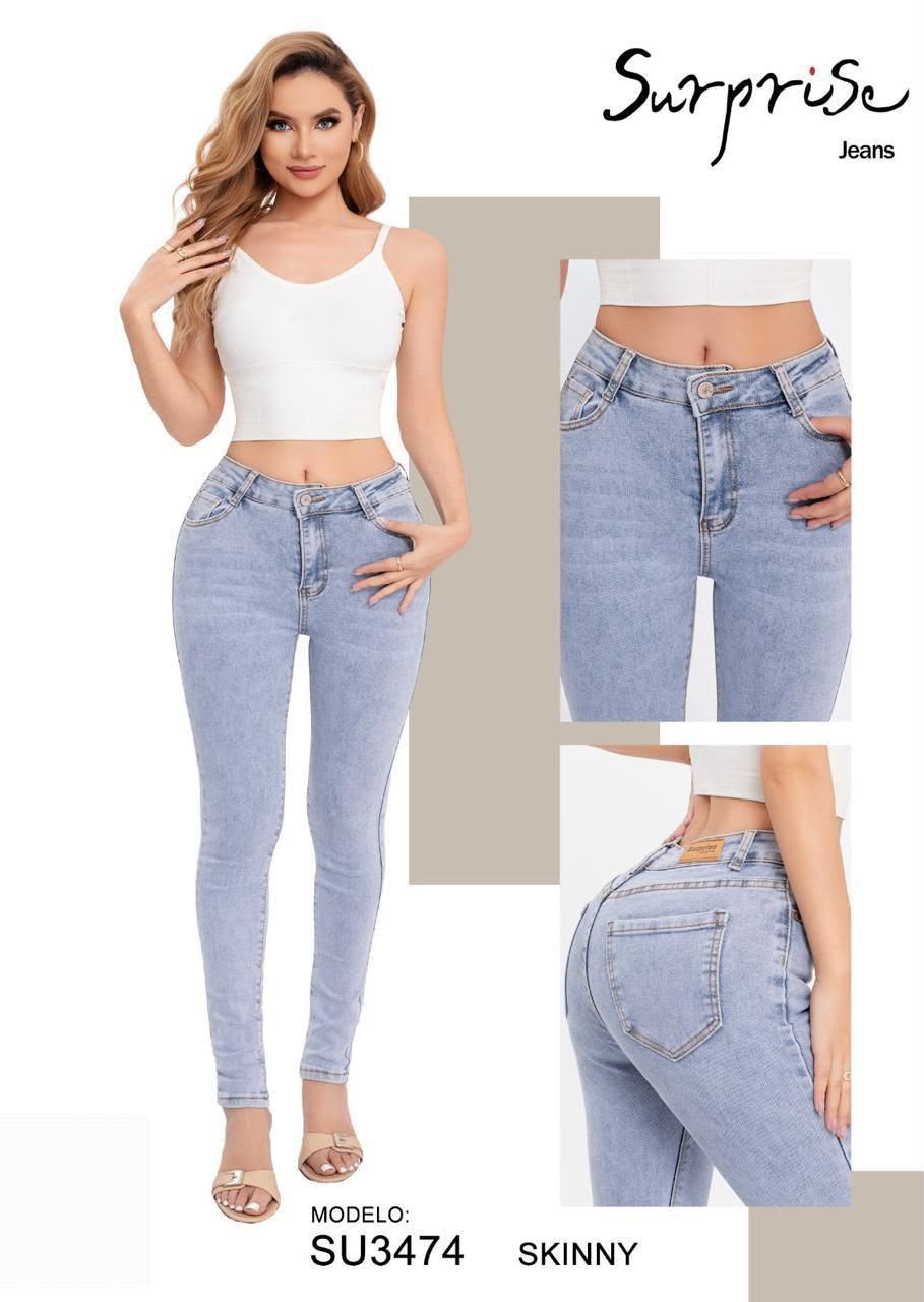 Jeans Skinny para Dama - SU3474